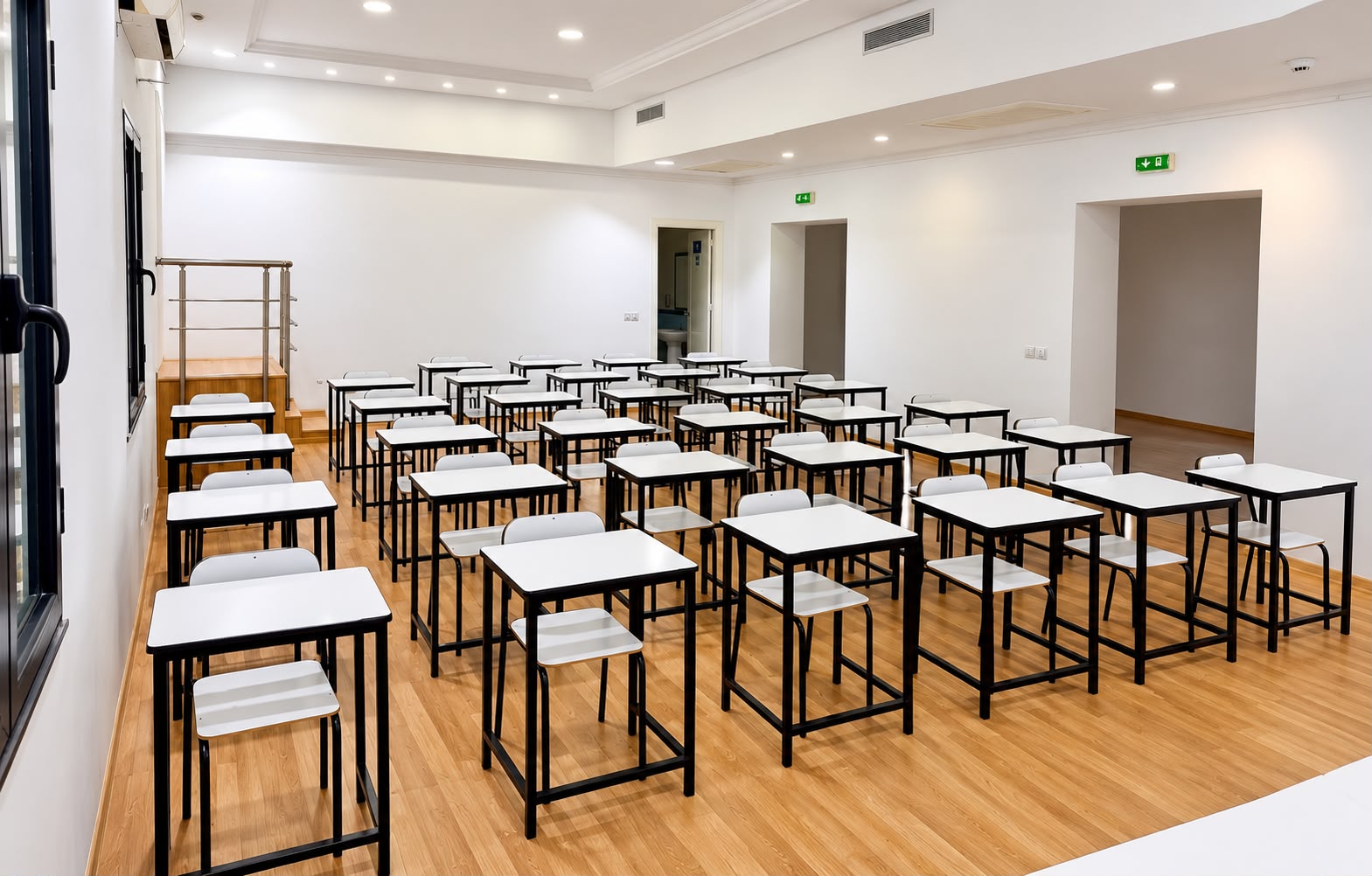 Salle de cours équipée de Campus Italie